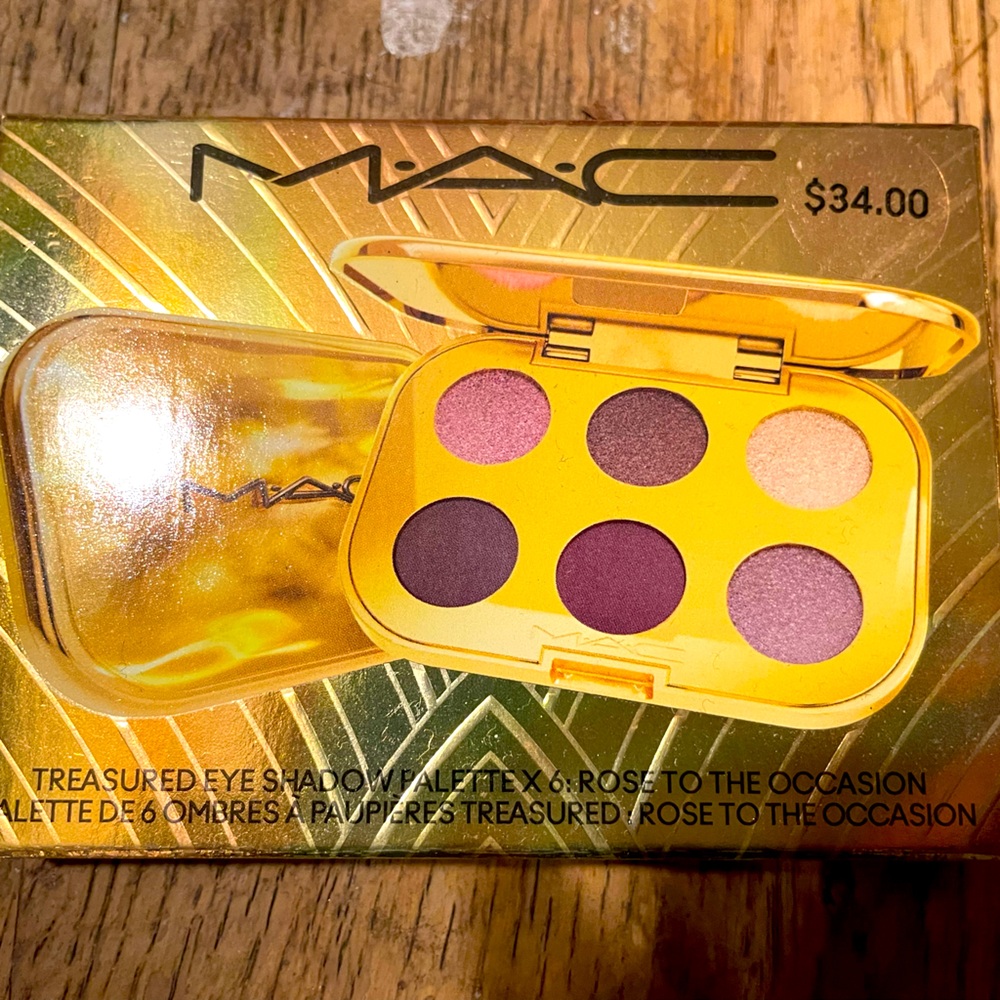 Treasured eye shadow palette x6 rose to the occasion (one kit)